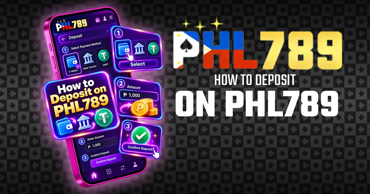 How to Deposit on PHL789 – step-by-step deposit guide