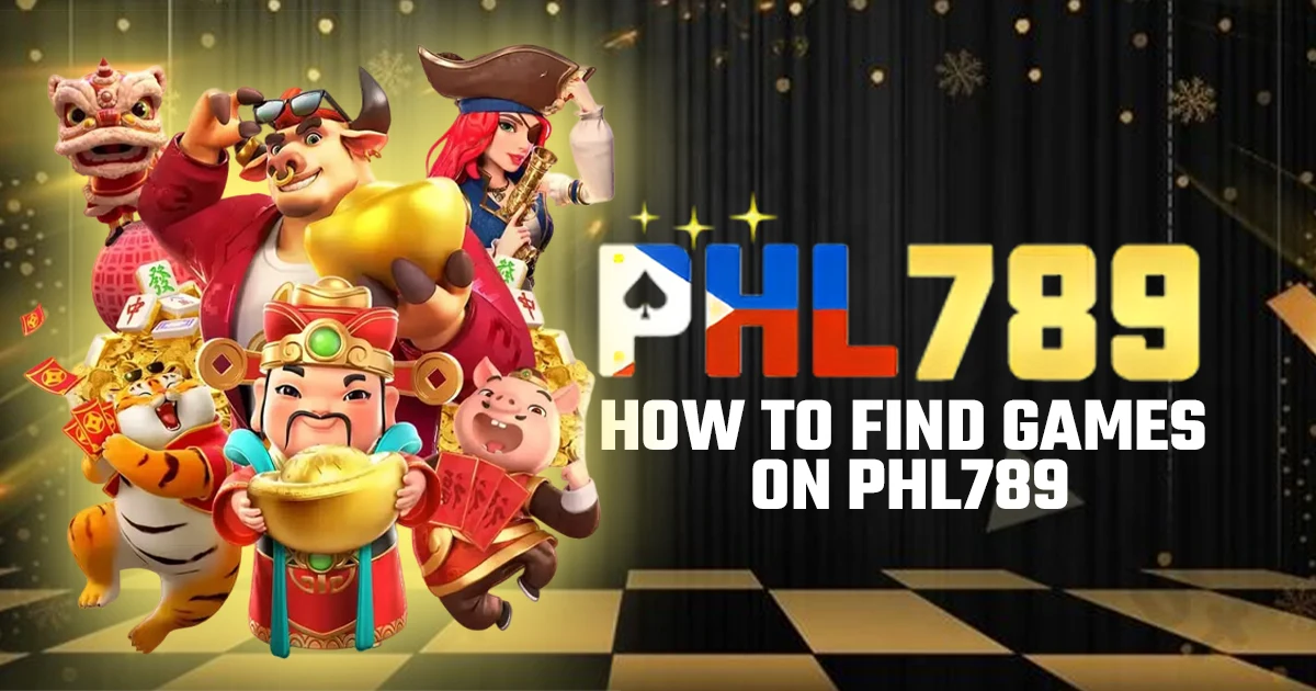 How to Find Games on PHL789 – navigation overview